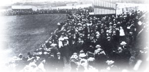 Church v Accrington 'derby' in 1905