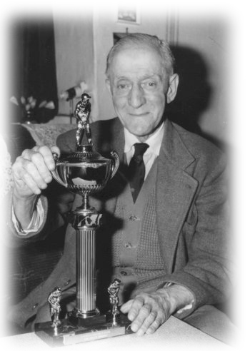 Ernie Porter, club stalwart, pictured in the 1950s